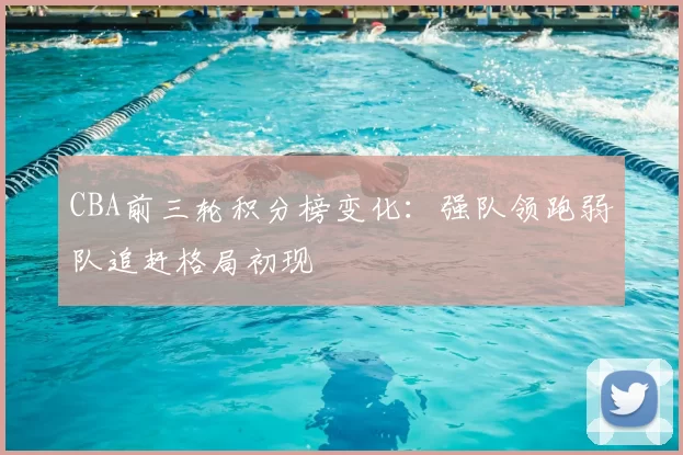 CBA前三轮积分榜变化:强队领跑弱队追赶格局初现