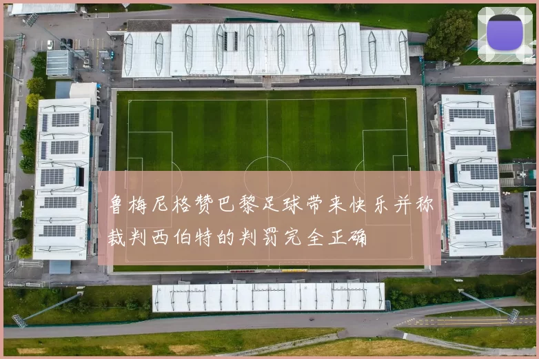 鲁梅尼格赞巴黎足球带来快乐并称裁判西伯特的判罚完全正确